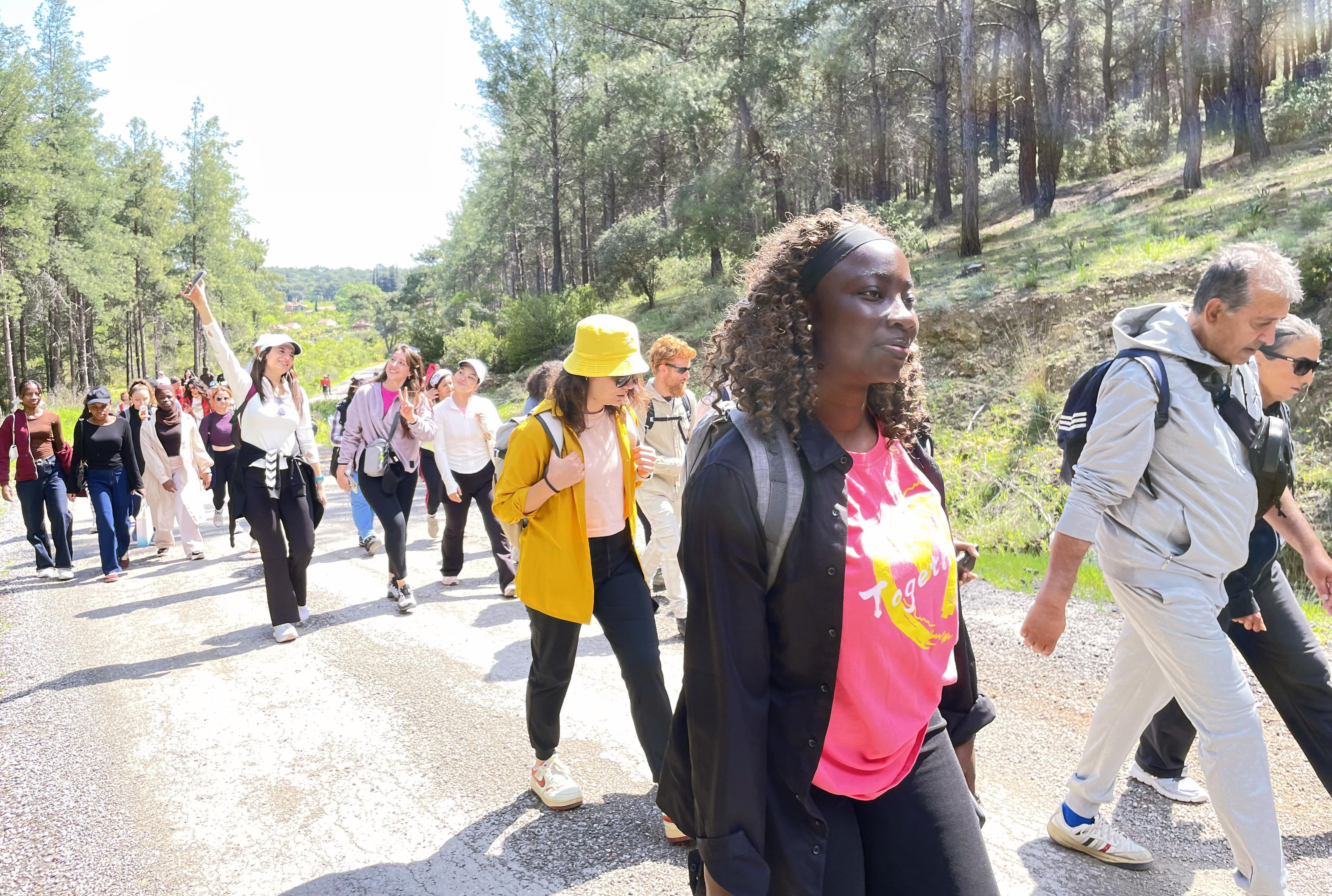 Turizm Haftası’na özel yürüyüş