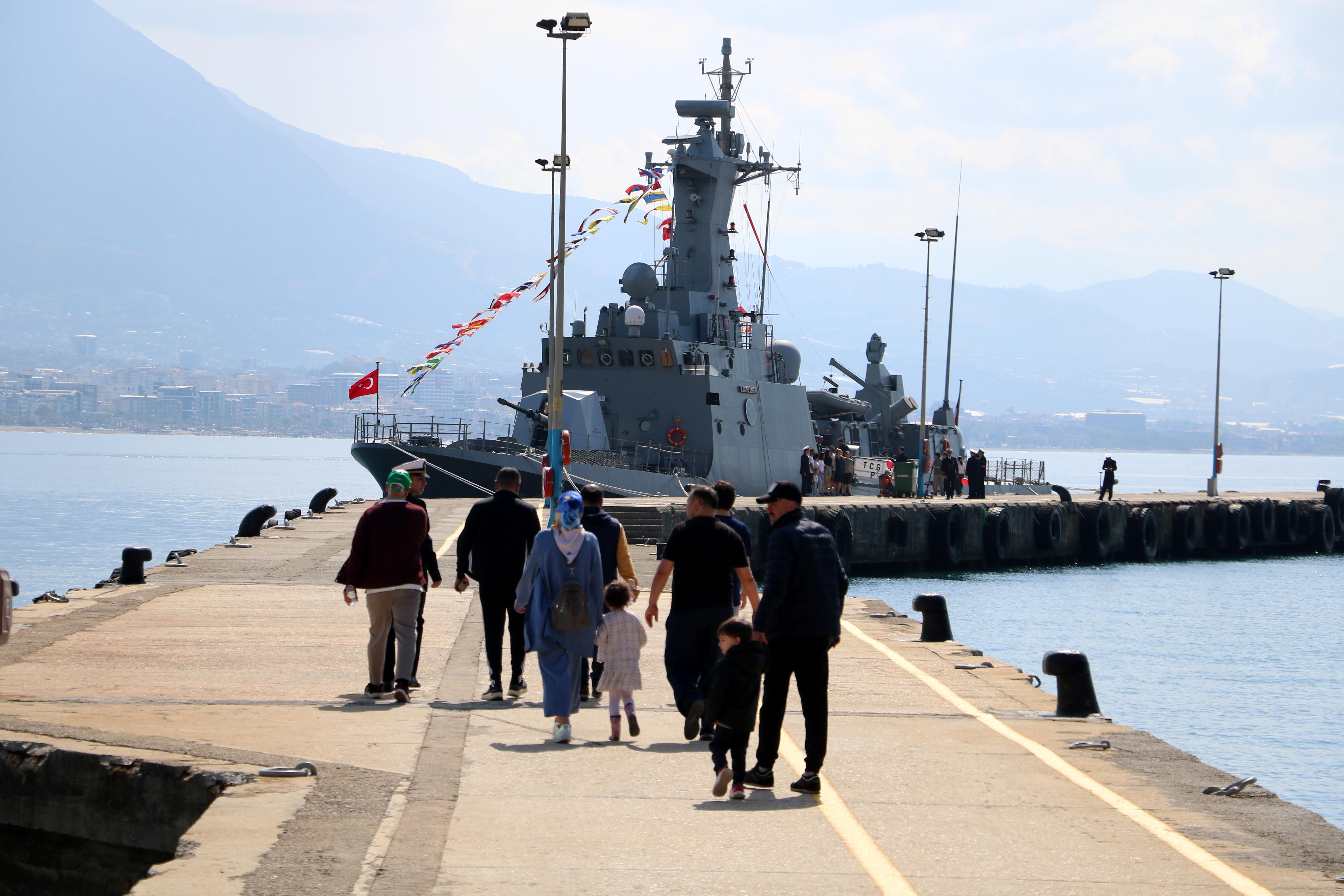 TCG BORA, 23 Nisan’da Alanya’da ziyarete açıldı