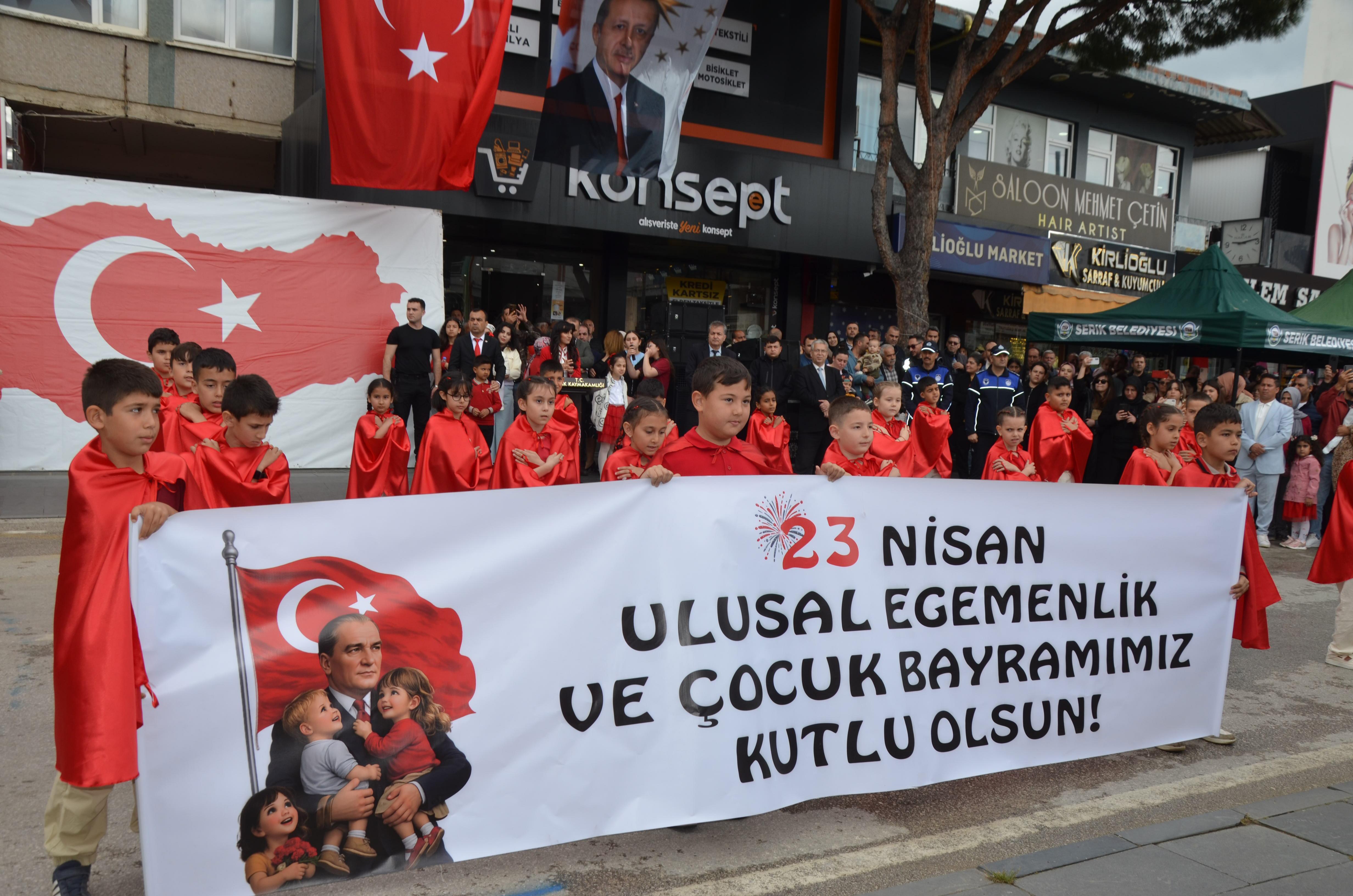 Serik’te Çocuk Bayramı coşkusu