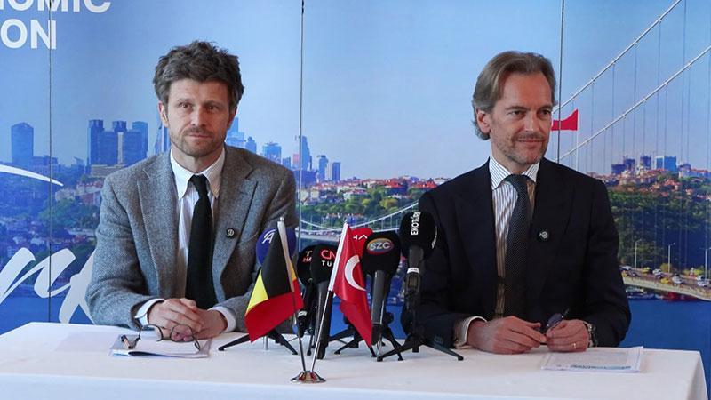 Belçika Ekonomik Misyonu, Türkiye ziyareti öncesi basın toplantısı gerçekleştirdi