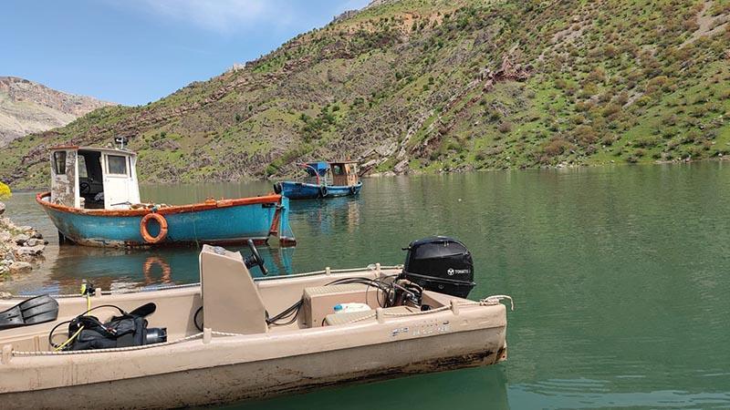 Bottan Fırat Nehri’ne düşen kampçı için arama çalışması başlatıldı