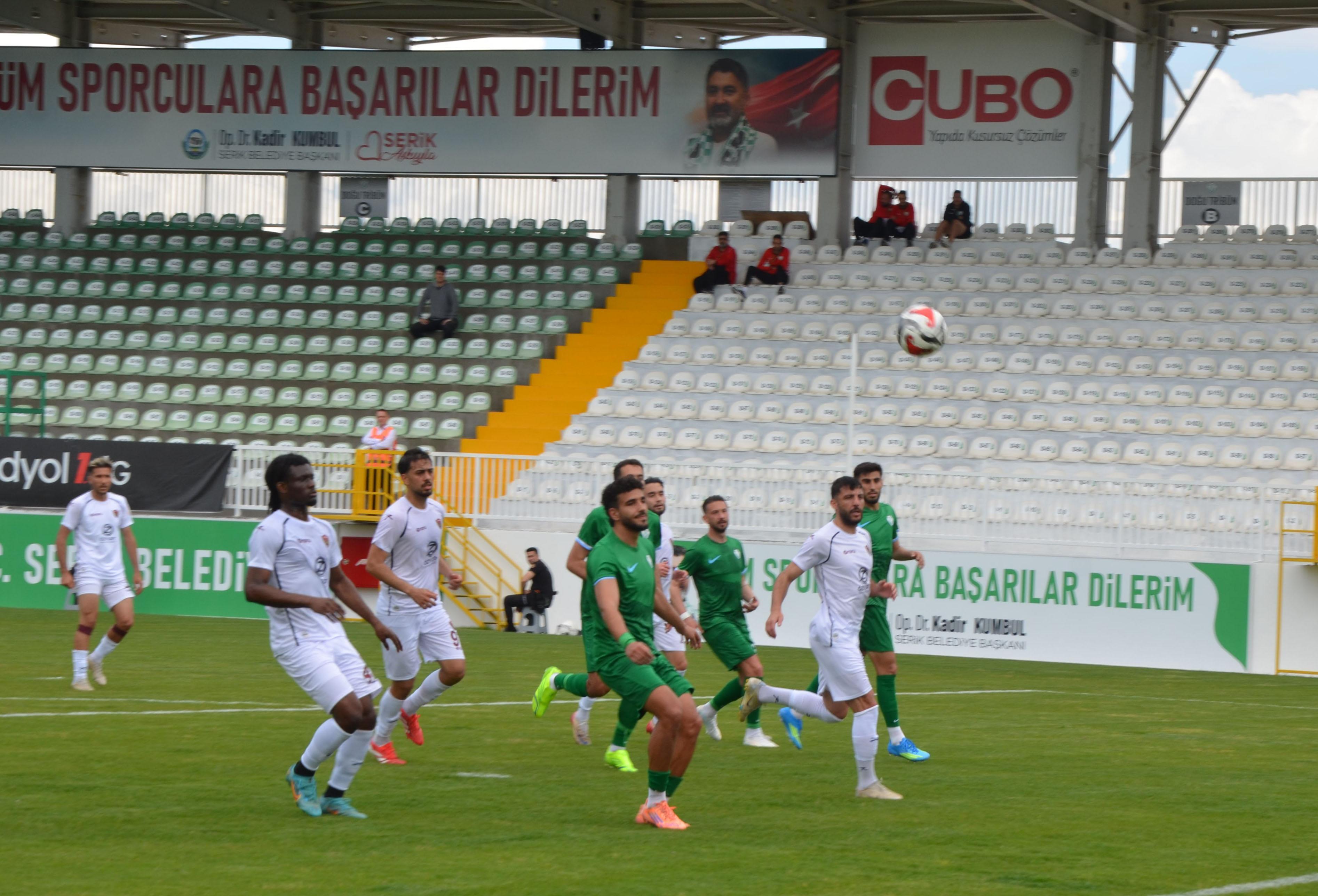 Serik Spor, Hatay’ı 4-2 yendi