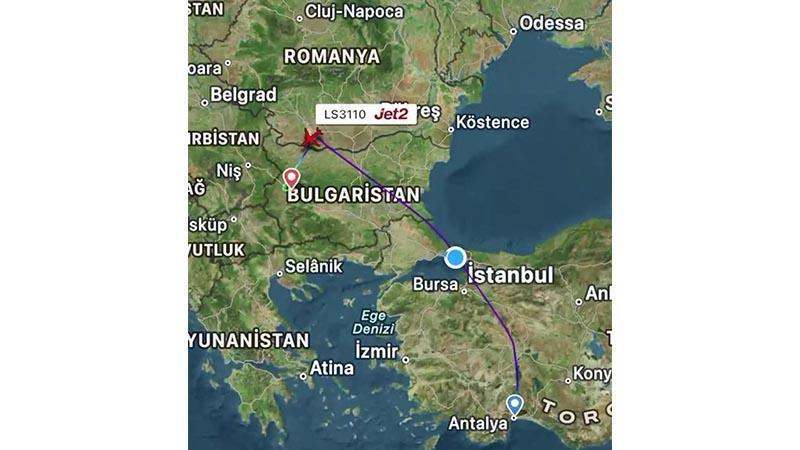 Antalya’dan kalkan Jet2 uçağında yolcular sorun çıkardı; uçak acil iniş yaptı