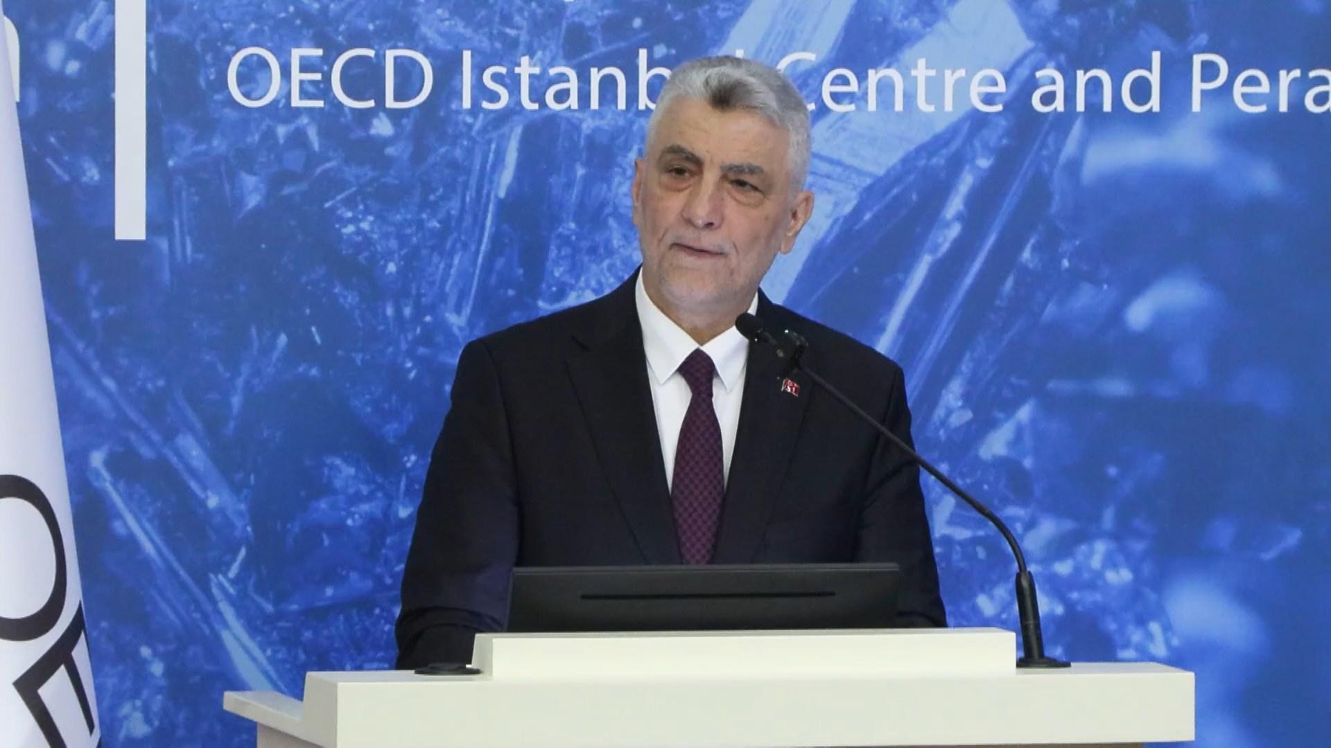 Bakan Bolat OECD ‘Kritik Mineraller Forumu’nda konuştu