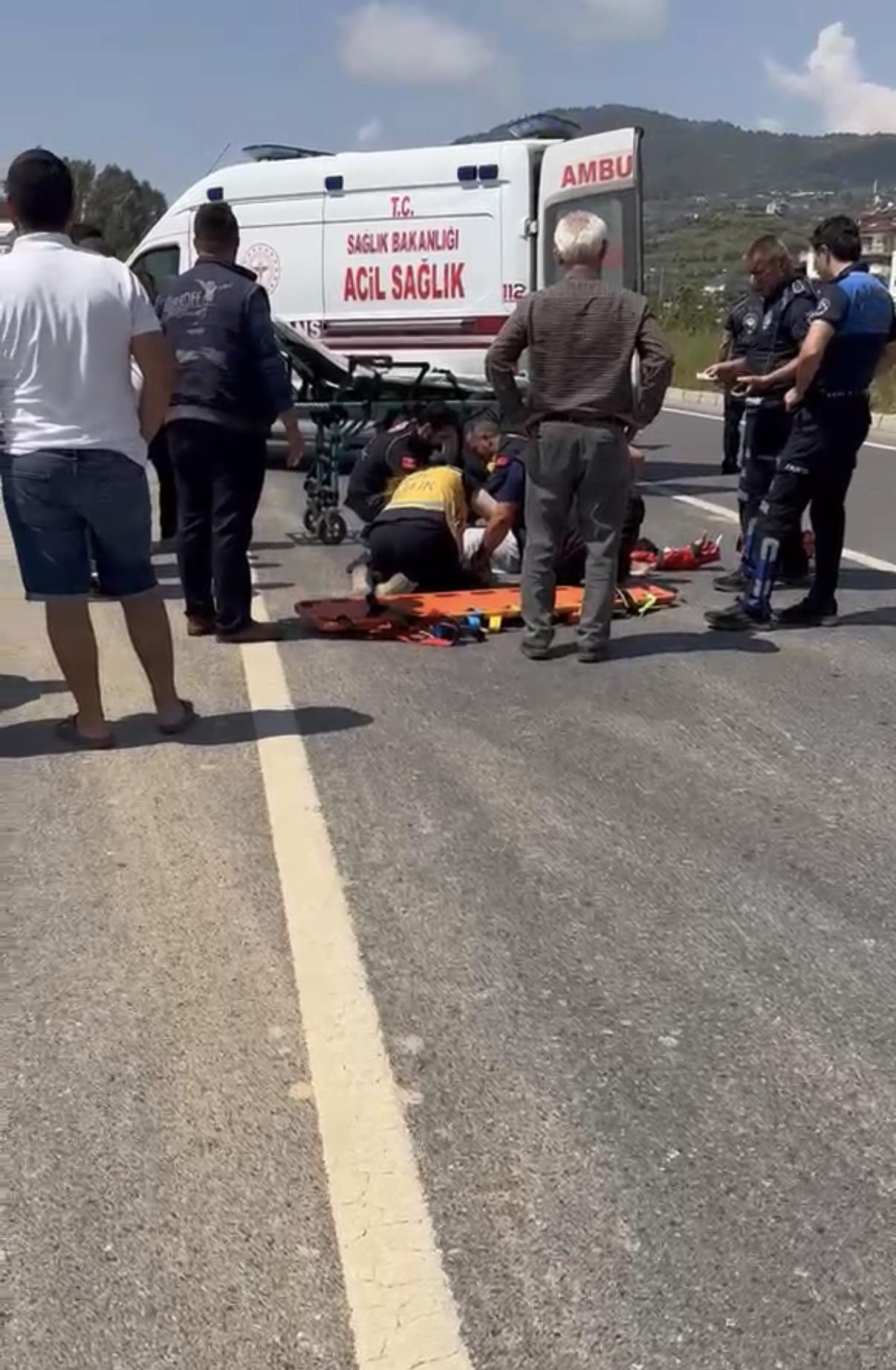 Bisiklet sürücüsü, kazada hayatını kaybetti