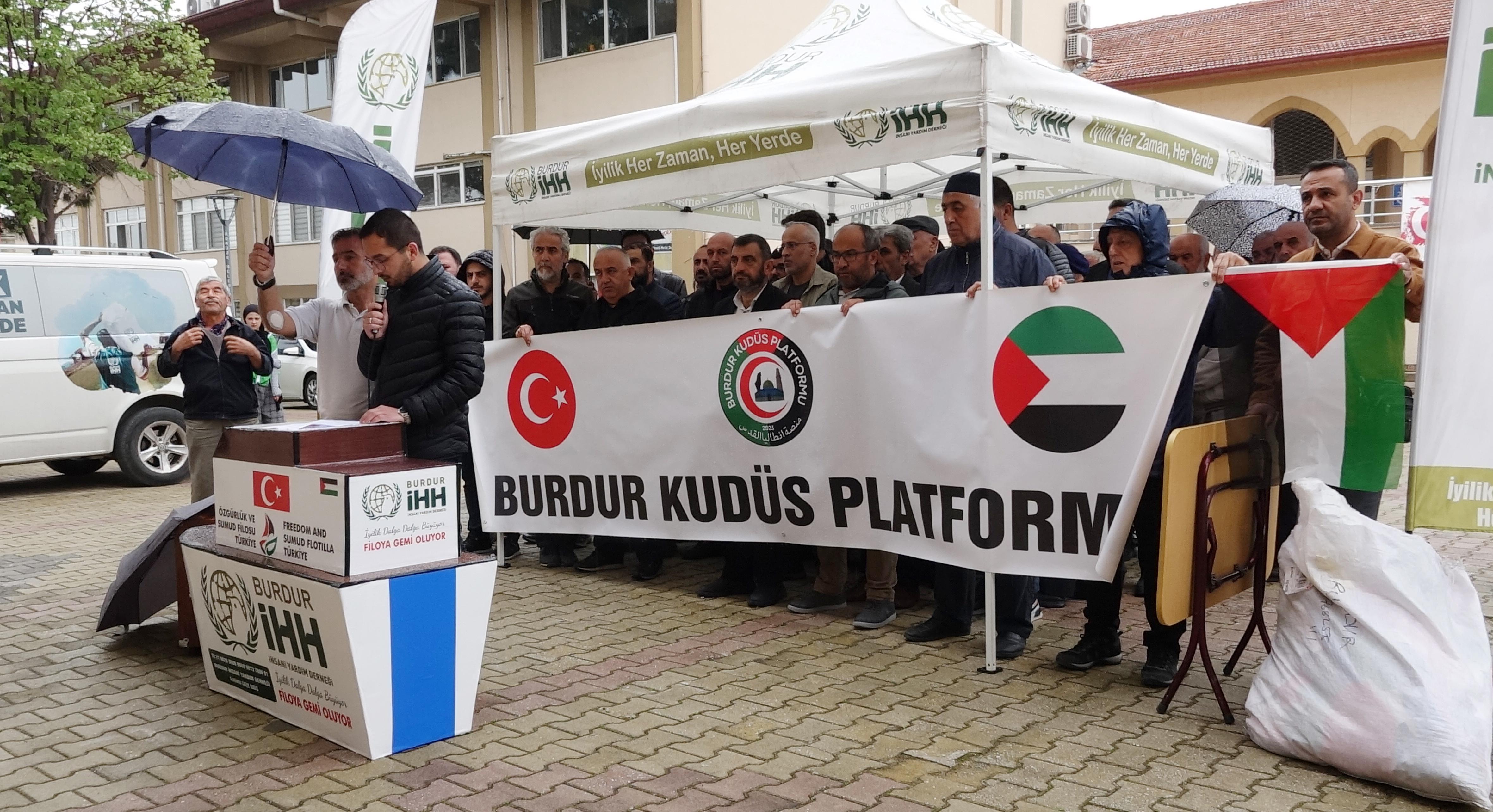 Sumud filosu saldırısına kınama