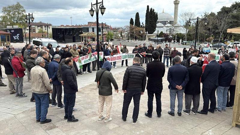 Tekirdağ’da Sumud Filosu’na saldırıya tepki