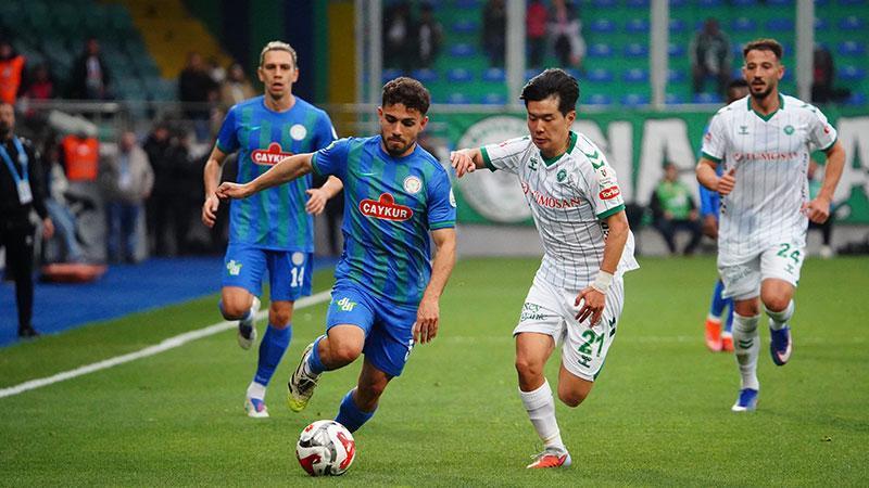 Çaykur Rizespor- TÜMOSAN Konyaspor: 3-2