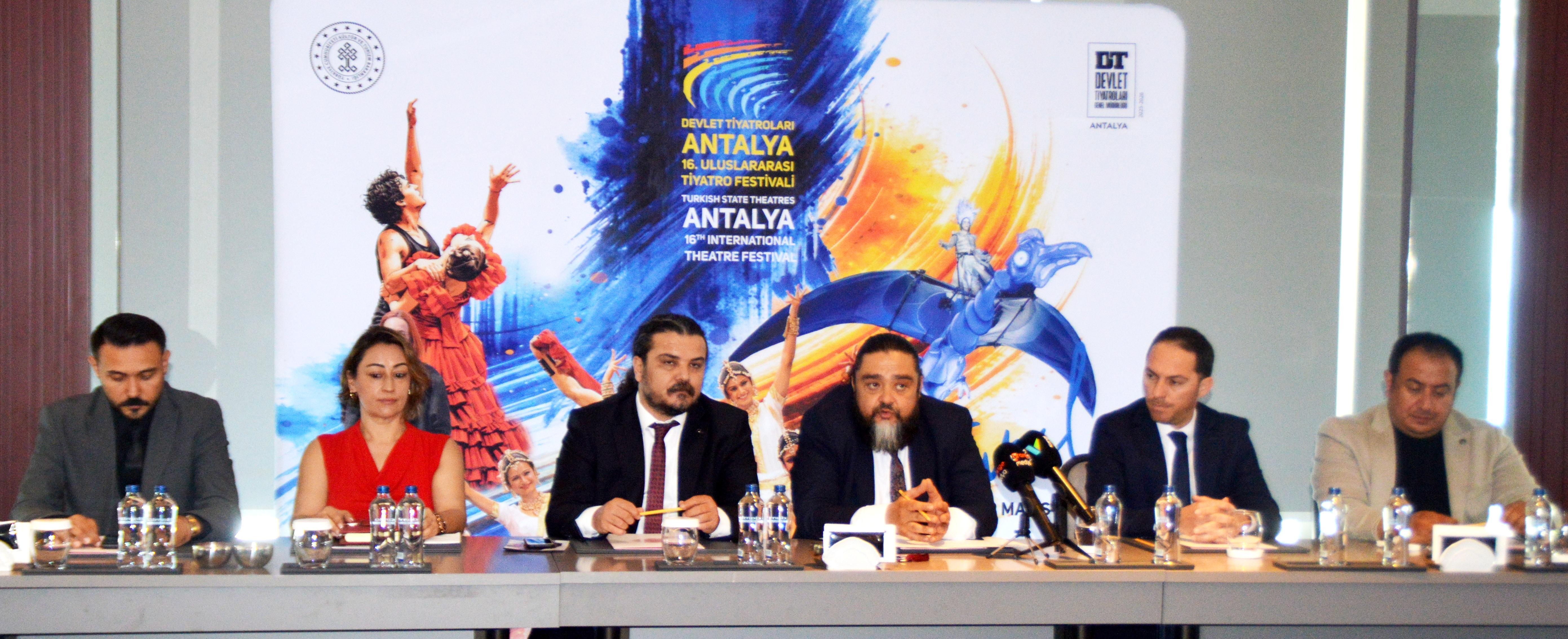 Dünya tiyatroları Antalya’da buluşuyor