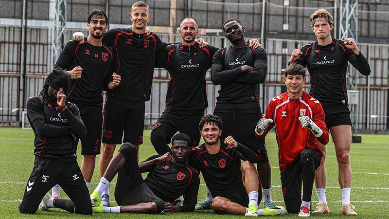 Samsunspor deplasmanda oynayacakları RAMS Başakşehir maçına hazırlanıyor