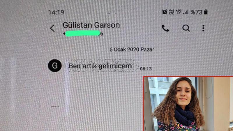 Gülistan Doku kaybolmadan 1 gün önce işe başlamış: Patronuna attığı son mesaj ortaya çıktı