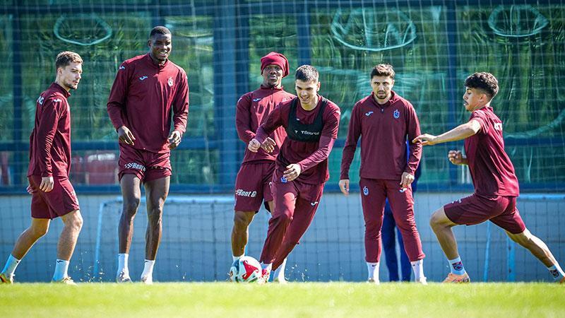 Trabzonspor’da Beşiktaş maçının hazırlıkları devam etti
