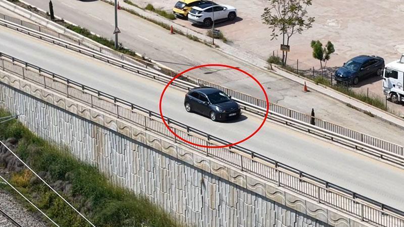 Denetimden kaçmak için ters yöne giren ehliyetsiz sürücüye 82 bin lira ceza