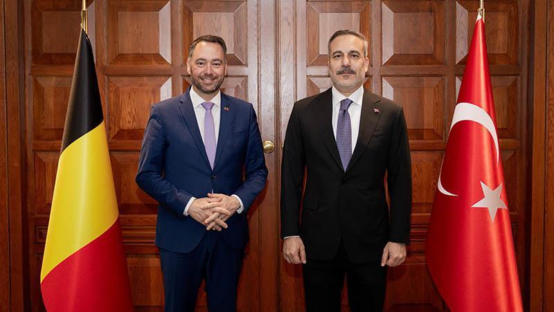 Bakan Fidan, Belçika Başbakan Yardımcısı Prevot ile görüştü