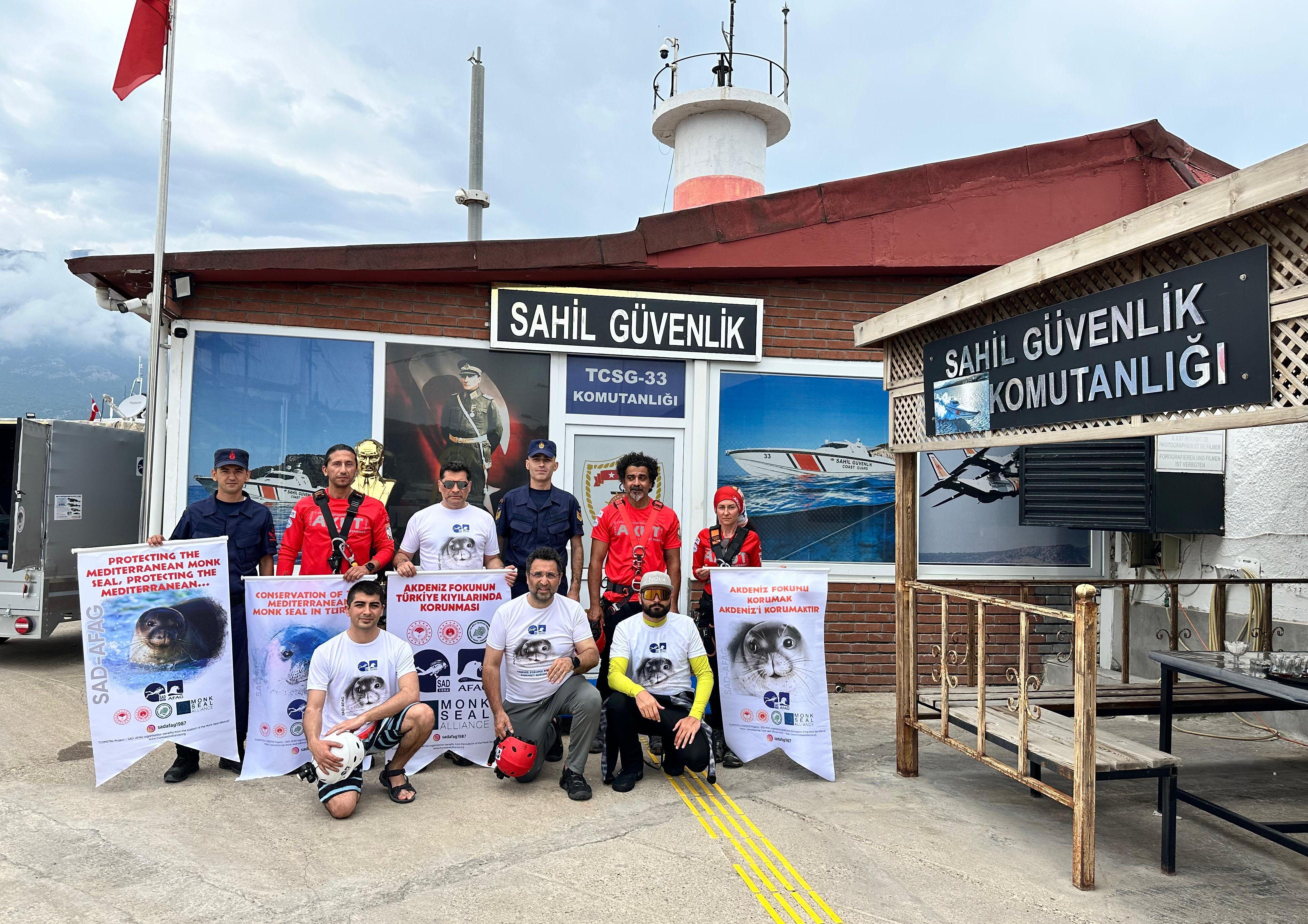 Kemer’de Akdeniz foklarının yaşam alanları koruma altına alınıyor