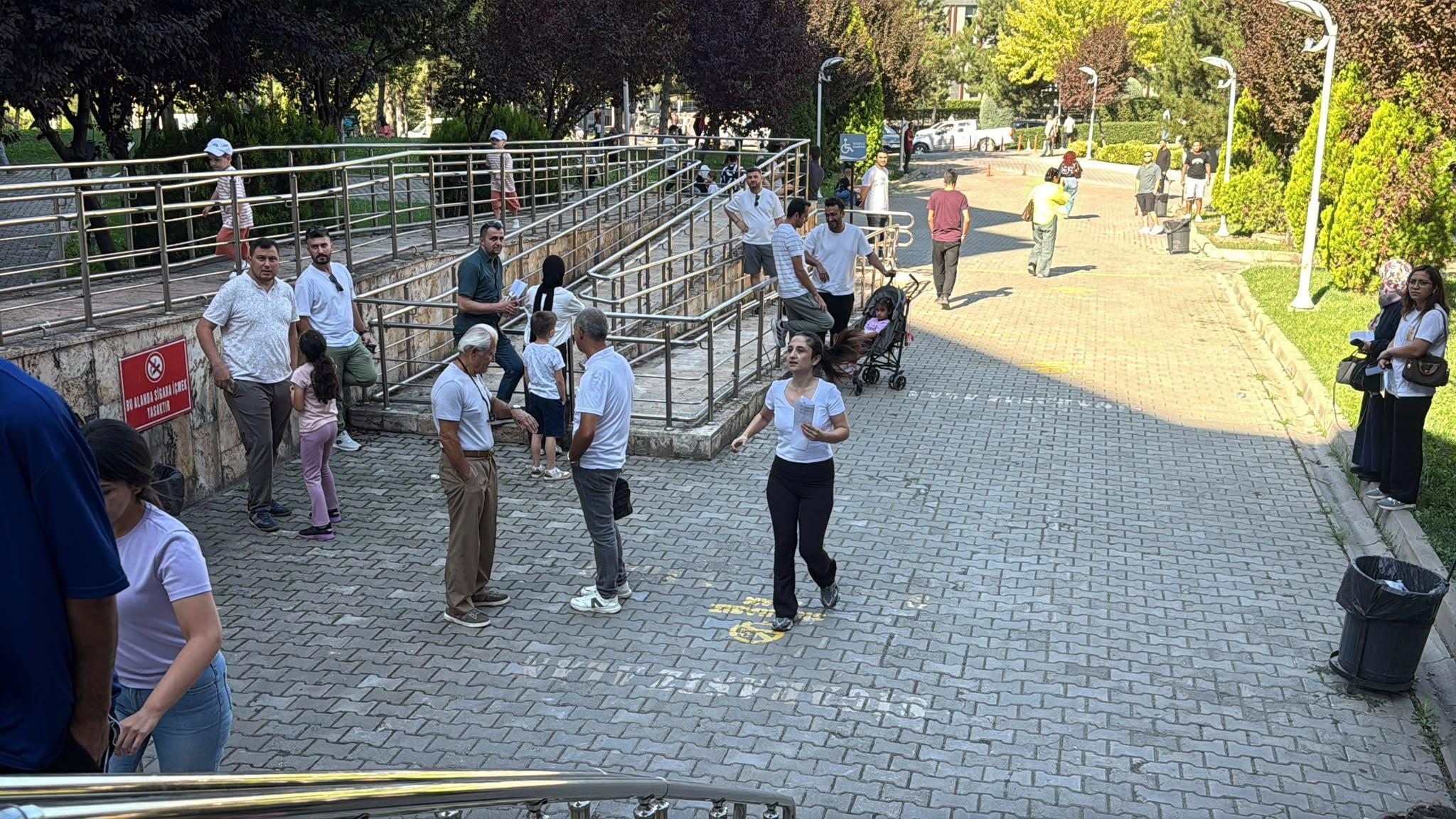 KPSS’ye koşarak yetiştiler
