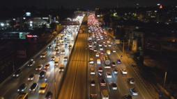 İstanbul - İstanbul'da trafik yoğunluğu yüzde 85'e ulaştı