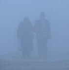 Erzurum'da sis etkisini sürdürüyor