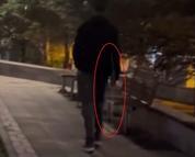 Bıçakla parktakileri korkutan şüpheliye gözaltı