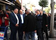 Başkan Demirçalı ve Başkan vekili Geçer, esnafla buluştu