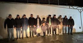 Edirne'de 13 kaçak göçmen yakalandı