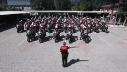 Motosikletli polis ekipleri, bir haftada aranan 73 şüpheliyi yakaladı