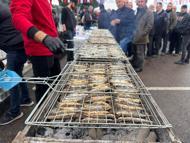 Ordu’da hamsi festivali, 7 ton hamsi ikram edildi