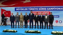 Büyükler Türkiye Güreş Şampiyonası, Gaziantep'te başladı