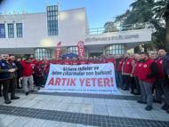 İzmir'de belediye işçilerinin eylemi 2'nci günde