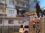 Mardin’de çıkan yangında ev kullanılamaz hale geldi