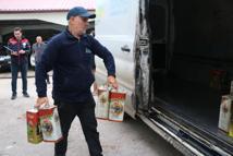 Bolu’da bin 500 litre sahte zeytinyağı ele geçirildi