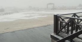 Karabük'te Keltepe Kayak Merkezi, beyaza büründü