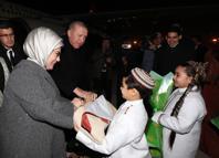 Cumhurbaşkanı Erdoğan, Türkmenistan'a gitti (2)