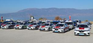 Burdur'da jandarma ve emniyet teşkilatına 56 yeni araç