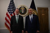 Bakan Bolat, ABD Ticaret Temsilcisi Greer ile bir araya geldi