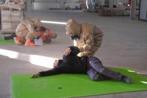 Bucak OSB'de tatbikat