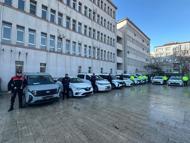 Keşan’da emniyete 10 yeni araç tahsis edildi