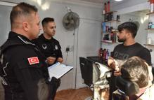 Kepez Zabıtası’ndan berber denetimi