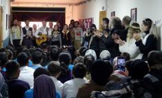 Erzurum Devlet Tiyatrosu, kırsaldaki öğrencileri tiyatroyla buluşturdu / Ek fotoğraflar