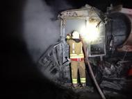 Şırnak’ta seyir halindeki tanker yandı