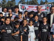 Beşiktaş'tan deprem bölgesi Hatay'da 'Bu Forma Benden Sana Kardeşim Kampanyası'