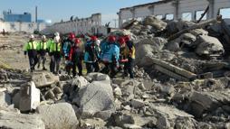 Kilis’te gerçeği aratmayan deprem tatbikatı