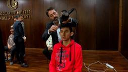 Bağcılar’da kuaförler, engelliler için yarıştı