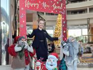 Antalya'da Noel ve yılbaşı renkliliği