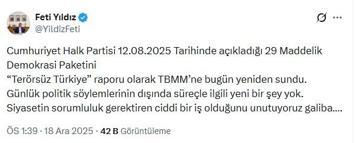 MHP'li Yıldız: CHP'nin raporunda süreçle ilgili yeni bir şey yok