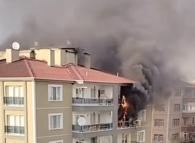 Ankara’da bir apartman dairesinde çıkan yangın endişe yarattı