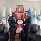 Burundi Ankara Büyükelçisi Ntureka, ULUSKON Başkanı Atasoy’u ziyaret etti