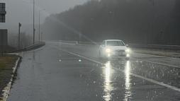 Bolu Dağı’nda sağanak yağmur etkili oldu