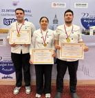 BAU Gastronomi öğrencilerine 2 altın madalya