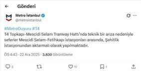 İstanbul - Topkapı'da tramvay raydan çıktı; yolcular tahliye edildi -2 / Fotoğraf eklendi